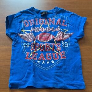 Urban Outfitters Royal Blue 'Original Sports League' Graphic Tee